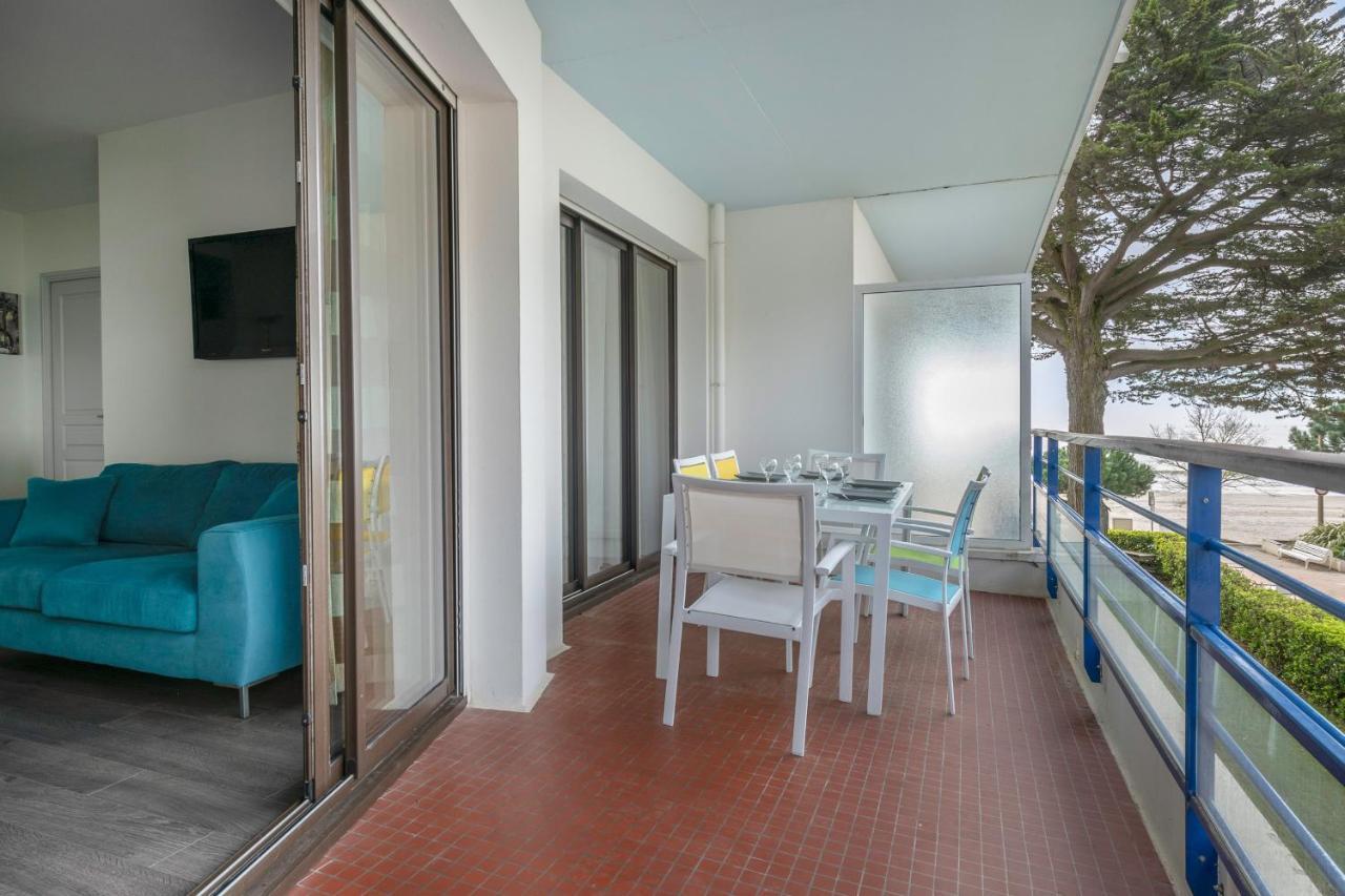Appart 4 Adultes 2 Enfants - Acces Plage Direct Le Pouliguen Exterior foto